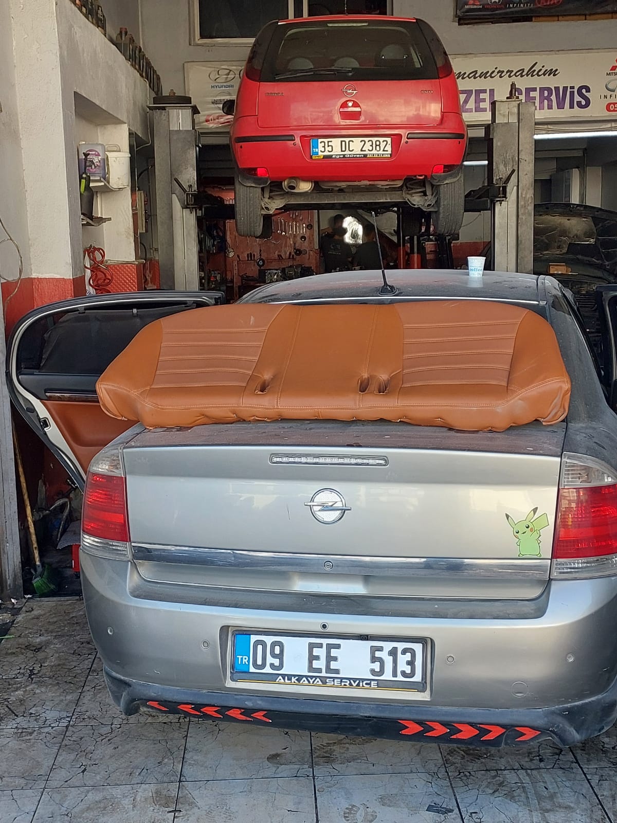 Opel Vectra iç döşeme yenileme